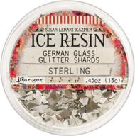 ice resin® sterling glitter shards logo