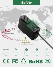 img 1 attached to 🔌 JOVNO 9V 1A Блок питания (2 шт.), Универсальный переменный ток на постоянный 100-240V адаптер с разъемом 5.5x2.5 мм для Arduino, NES, RCBS Chargemaster, грудного насоса, эллиптического тренажера, наборов Elegoo, системы безопасности, роутера.