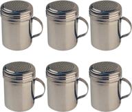 🍴 10 ounce handle stainless dredges for food service equipment & supplies by winware логотип