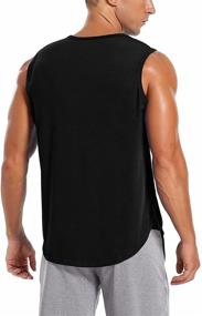 img 1 attached to 💪 LecGee Sleeveless Shirts for Bodybuilding Workouts
