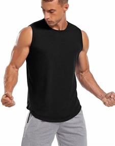 img 2 attached to 💪 LecGee Sleeveless Shirts for Bodybuilding Workouts