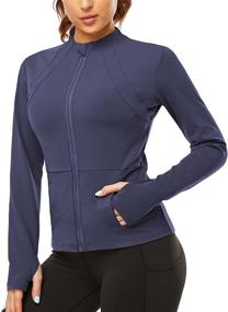 img 3 attached to Gleeter Workout Athletic Sportswear Thumbhole Sports & Fitness in Team Sports