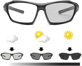 img 4 attached to Transition Photochromic Reading Glasses Sunglasses Men's Accessories