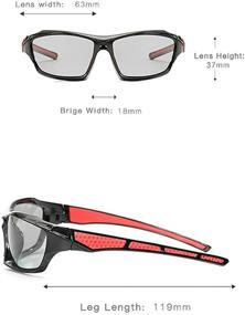img 3 attached to Transition Photochromic Reading Glasses Sunglasses Men's Accessories