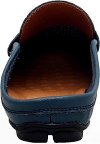 img 1 attached to 👞 Breathable Leather Men's Shoes and Loafers: Go Tour Slippers for Ultimate Comfort and Style