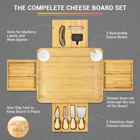 img 3 attached to 🧀 Housewarming Cheese Board Knife Set: Enhance Your Food Service Equipment & Supplies