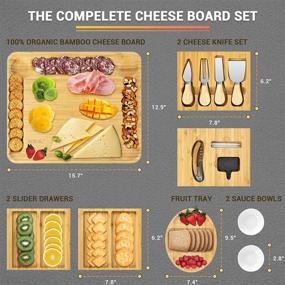 img 2 attached to 🧀 Housewarming Cheese Board Knife Set: Enhance Your Food Service Equipment & Supplies