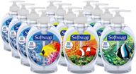 🐠 bulk softsoap aquarium series liquid hand soap - 5.5 fl oz pump, pack of 12 logo