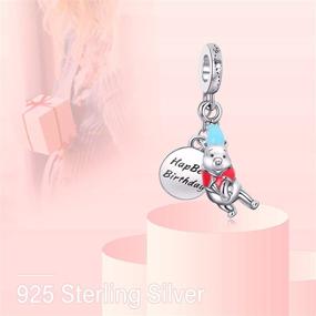 img 2 attached to 💎 Annmors Jewelry Girl Boy Charm: Sparkling 925 Sterling Silver Bracelet & Necklace - Perfect Gifts for Women!