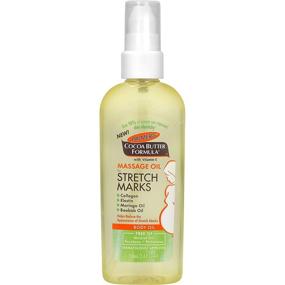 img 4 attached to Palmers Cocoa Butter Massage Oil: Ultimate Care for Pregnancy Skincare & Stretch Marks, 3.4oz
