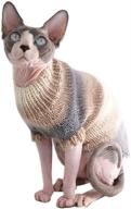 kitipcoo clothes sweater hairless sweaters cats logo