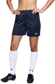 img 4 attached to Optimized Search: Under Armour Women's Golazo 2.0 Performance Shorts