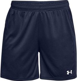 img 3 attached to Optimized Search: Under Armour Women's Golazo 2.0 Performance Shorts