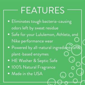 img 2 attached to 🌿 Molly's Suds Active Wear Laundry Detergent: Powerful and Natural Extra Strength Powder for Performance Fabrics, Sensitive Skin, and Tough Stains - Up to 120 Loads!