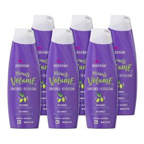 img 4 attached to 🌺 Aussie Miracle Volume Shampoo for Fine Hair - Paraben-free with Plum and Bamboo - Pack of 6, 12.1 Fl Oz Each