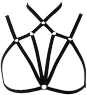 👗 revamp your style with the live4cool elastic cupless harness: versatile women's accessories and belts for an adjustable fashion statement logo