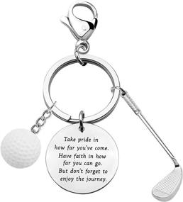 img 4 attached to 🏌️ BNQL Keychain Golfer: Showcasing Your Passion for Golf!