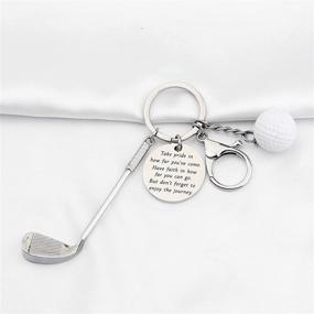 img 2 attached to 🏌️ BNQL Keychain Golfer: Showcasing Your Passion for Golf!