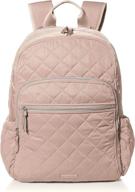 🎒 stylish & durable: vera bradley performance twill campus backpack in dover mauve логотип