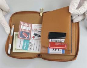 img 1 attached to Passport Wallets Organizer LaRolls Leather Travel Accessories