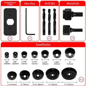 img 2 attached to 🔧 Efficient Installations Made Easy: Discover the KATA 18 Piece 19 127Mm Mandrels