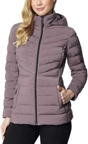 img 3 attached to 👚 Расширяемая куртка с капюшоном для женщин - Degrees Clothing Coats, Jackets & Vests