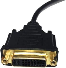 img 2 attached to 🔌 HDMI to DVI Cable Adapter - Bi-Directional HDMI Male to DVI-D(24+1) Female, 4k DVI to HDMI Converter by Anbear