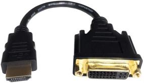 img 4 attached to 🔌 HDMI to DVI Cable Adapter - Bi-Directional HDMI Male to DVI-D(24+1) Female, 4k DVI to HDMI Converter by Anbear