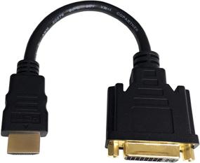 img 3 attached to 🔌 HDMI to DVI Cable Adapter - Bi-Directional HDMI Male to DVI-D(24+1) Female, 4k DVI to HDMI Converter by Anbear