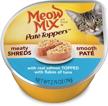 meow mix toppers salmon 2 75 ounce logo