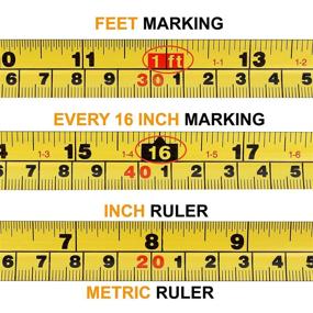 img 3 attached to 📏 Retractable Magnetic Auto Lock Measure by HamWoo