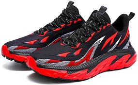 img 3 attached to Fashion Sneakers Running Footwear Outdoor Men's Shoes in Fashion Sneakers