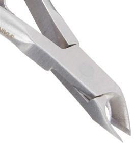 img 1 attached to Revlon Stainless Steel Cuticle Nipper: Precision Full Jaw Trimmer for Hangnails and Cuticles