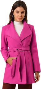 img 4 attached to Allegra Womens Classic Collar Sleeve Women's Clothing