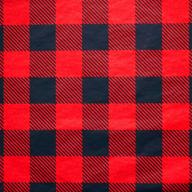 iconikal red buffalo plaid tissue paper: 20 x 20-inches, 60-sheet pack - festive and versatile! logo