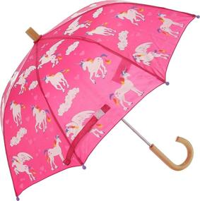 img 4 attached to Rainbow Unicorn Printed Umbrellas by Hatley