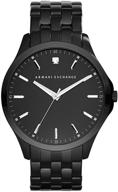 black armani exchange men's ax2159 watch logo