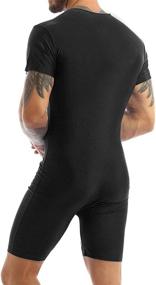 img 1 attached to Easyforever Stretchy Athletic Wrestling Bodysuit Sports & Fitness in Other Sports