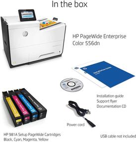 img 1 attached to HP PageWide Enterprise Color 556Dn