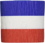 patriotic crepe streamer white accessory logo