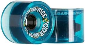 img 2 attached to 🛹 Cruiser 69mm Cloud Ride Wheels - A Urethane Longboard Wheel Set with 78A Durometer