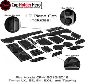 img 2 attached to CupHolderHero 2015 2016 Custom Console Accessories Interior Accessories