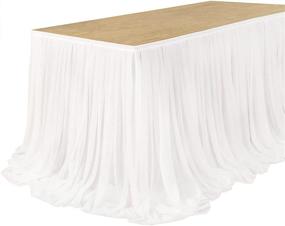 img 4 attached to 🎀 Lings Moment Sweetheart Tablecloth Decorative