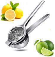 bekka premium citrus squeezer: stainless steel manual juicer for high-quality lemon, lime, and small oranges logo