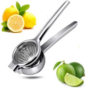 img 4 attached to BEKKA Premium Citrus Squeezer: Stainless Steel Manual Juicer for High-Quality Lemon, Lime, and Small Oranges