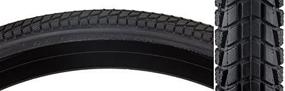 img 1 attached to Enhance Your Ride with SUNLITE Komfort Hybrid Tires - Sleek Black/Black Skin Design