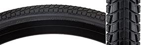 img 2 attached to Enhance Your Ride with SUNLITE Komfort Hybrid Tires - Sleek Black/Black Skin Design