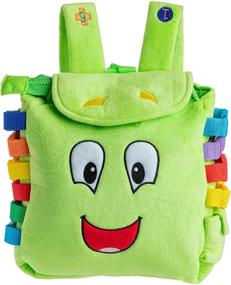 img 4 attached to 🎒 Buddy Backpack Children's BUCKLE TOY: Secure and Fun!