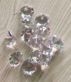 img 2 attached to 💎 Enhance Your Event Decor with PowerTRC's 2lb of 25 Carat Clear Acrylic Diamonds: Perfect for Weddings, Parties, and Table Decoration