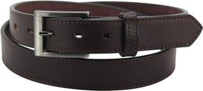 img 4 attached to 👔 Versatile Stitched Bridle Dress Casual Belt: Adding Elegance to Your Everyday Attire